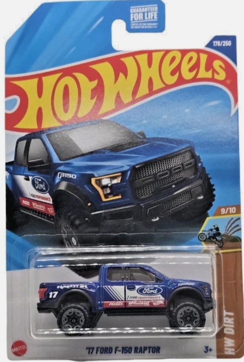 Hot Wheels '17 FORD F-150 RAPTOR