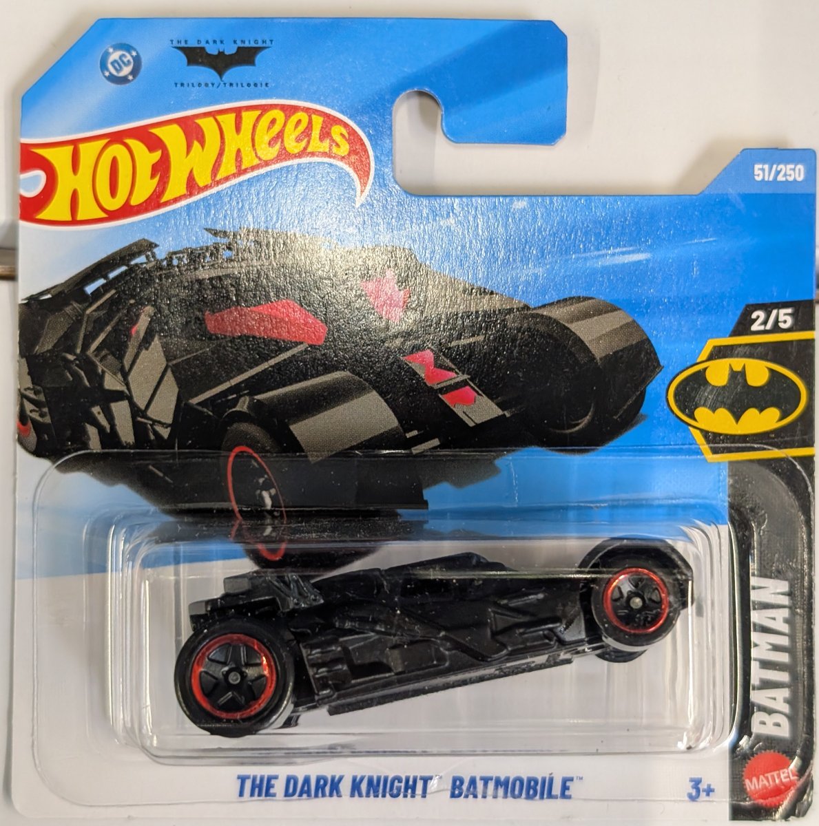 Photo of Hot Wheels 2026 The Dark Knight Batmobile (Black) – Main view