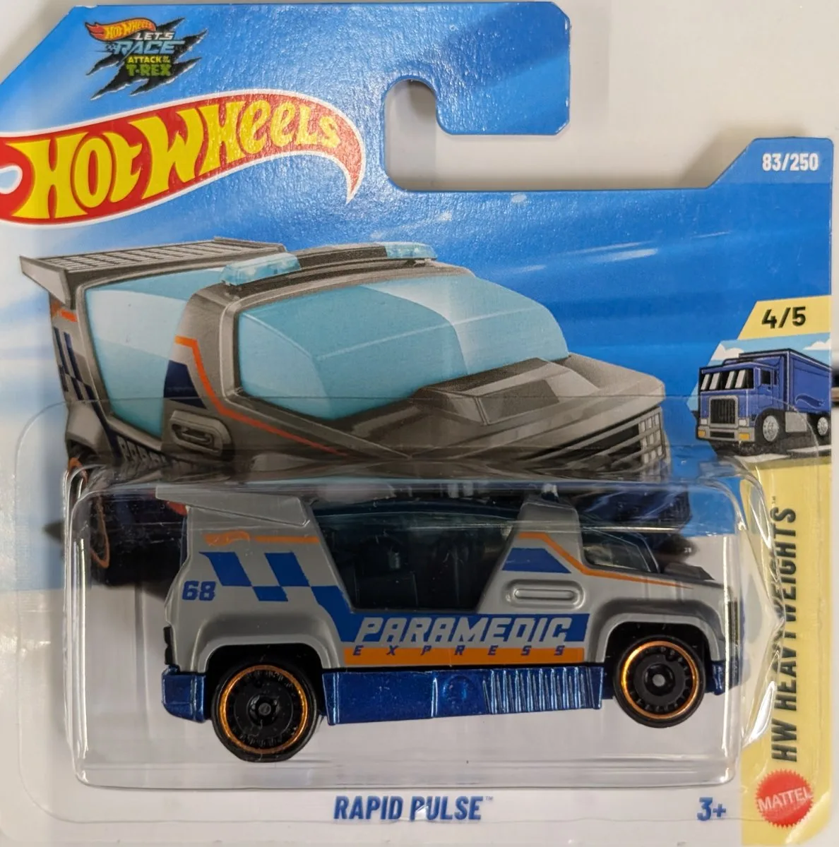 Photo of Hot Wheels 2026 Rapid Pulse (Gray) – Main view