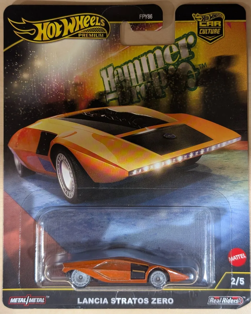 Photo of Hot Wheels 2025 Lancia Stratos Zero – Main view
