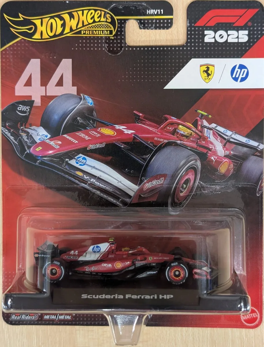 Photo of Hot Wheels 2025 Scuderia Ferrari HP #44 – Main view