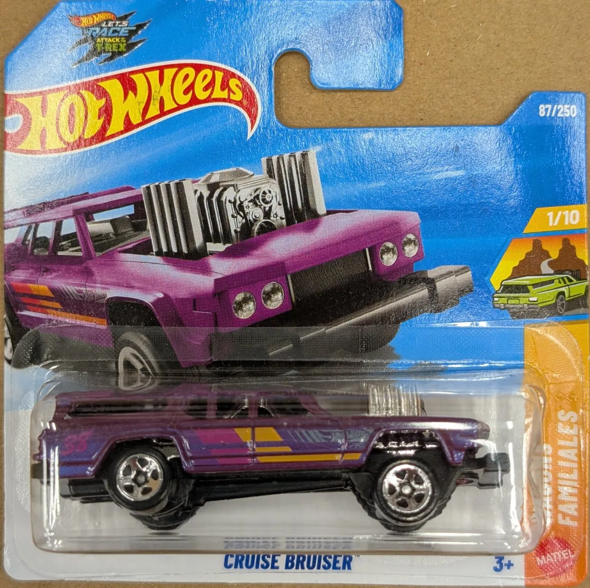 Photo of Hot Wheels 2026 Cruise Bruiser (Metalflake Purple) – Main view