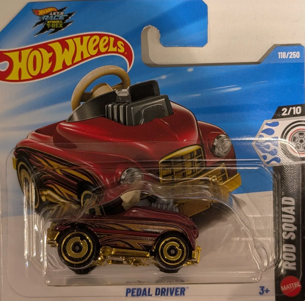 Hot Wheels Pedal Driver (Metalflake Red)
